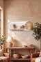 Hanah Home Estantería de pared Blanca Artmtkwll8